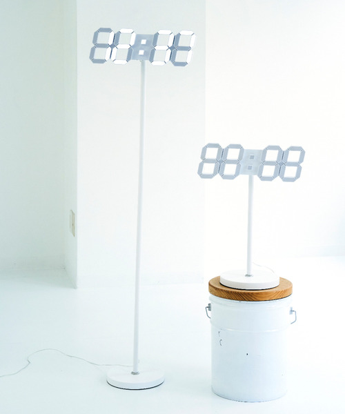 RELAX（リラックス）の「〈RELAX/リラックス〉SEGLOCK STAND/セグロックスタンド（置時計・レディース・ホワイト・ONE SIZE）」の5枚目の写真