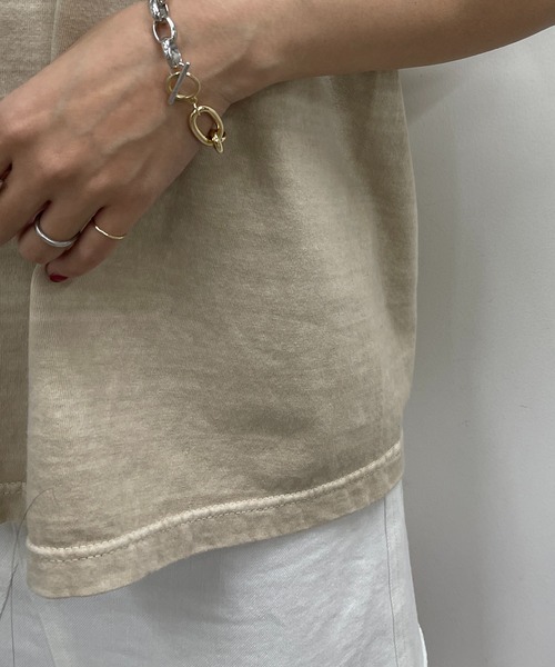 LOUNGEDRESS（ラウンジドレス）の「【GOOD ROCK SPEED/グッドロックスピード】MICKY  Tシャツ（Tシャツ/カットソー・レディース・ベージュ・FREE）」の8枚目の写真