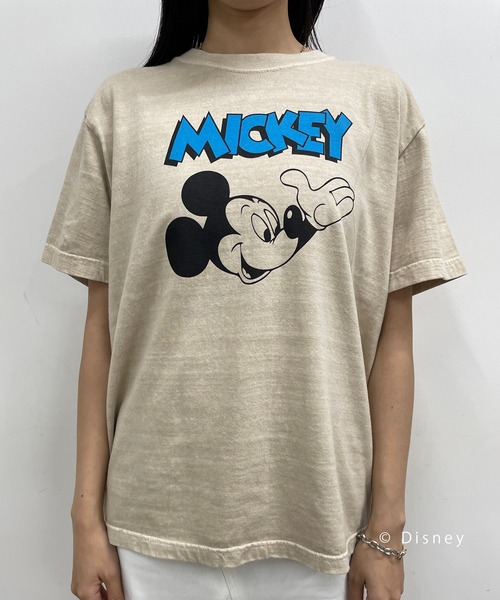 LOUNGEDRESS（ラウンジドレス）の「【GOOD ROCK SPEED/グッドロックスピード】MICKY  Tシャツ（Tシャツ/カットソー・レディース・ベージュ・FREE）」の14枚目の写真