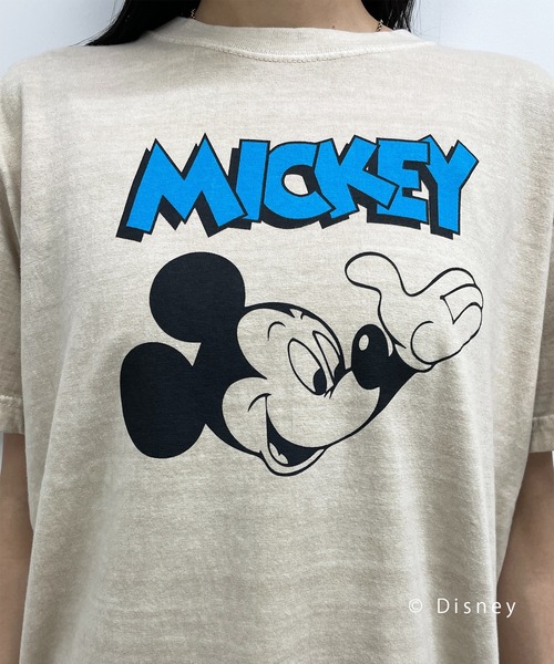 LOUNGEDRESS（ラウンジドレス）の「【GOOD ROCK SPEED/グッドロックスピード】MICKY  Tシャツ（Tシャツ/カットソー・レディース・ベージュ・FREE）」の16枚目の写真