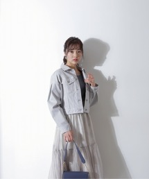 PROPORTION BODY DRESSING | 【美人百花4月号掲載商品】ショート丈デニムＧジャン / 1212155203(デニムジャケット)