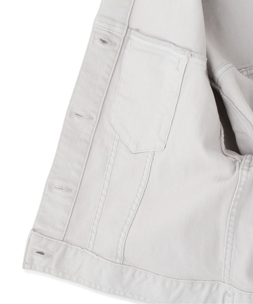 PROPORTION BODY DRESSING（プロポーションボディドレッシング）の「【美人百花4月号掲載商品】ショート丈デニムＧジャン / 1212155203（デニムジャケット・レディース・オフホワイト/グレー/ブルー・SMALL/MEDIUM）」の17枚目の写真