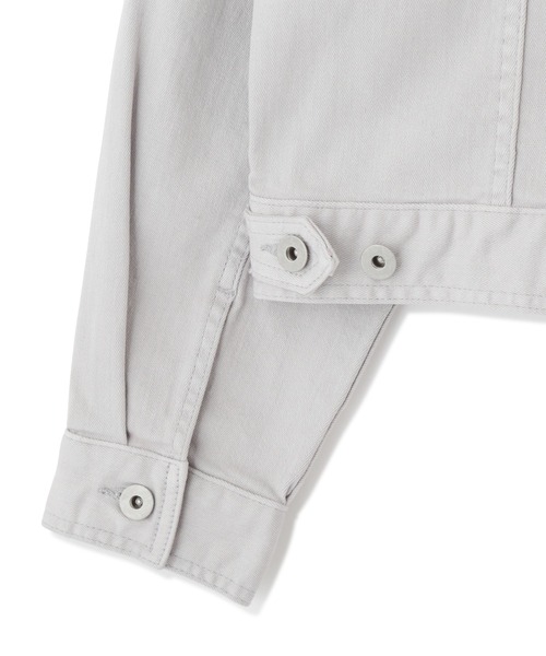 PROPORTION BODY DRESSING（プロポーションボディドレッシング）の「【美人百花4月号掲載商品】ショート丈デニムＧジャン / 1212155203（デニムジャケット・レディース・オフホワイト/グレー/ブルー・SMALL/MEDIUM）」の18枚目の写真