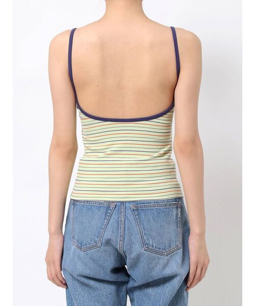 jouetie（ジュエティ）の「パイピングキャミブラトップ（キャミソール・レディース・ブラック/グリーン/ブルー/ベージュ・MEDIUM）」の9枚目の写真