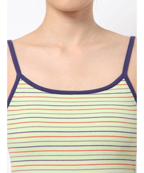 jouetie（ジュエティ）の「パイピングキャミブラトップ（キャミソール・レディース・ブラック/グリーン/ブルー/ベージュ・MEDIUM）」の10枚目の写真