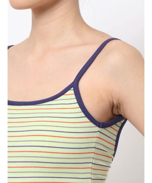 jouetie（ジュエティ）の「パイピングキャミブラトップ（キャミソール・レディース・ブラック/グリーン/ブルー/ベージュ・MEDIUM）」の11枚目の写真