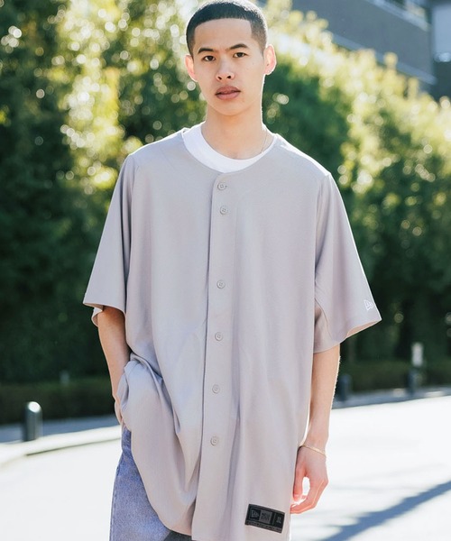 NEW ERA（ニューエラ）の「NEW ERA/ニューエラ BUTTON JERSEY
