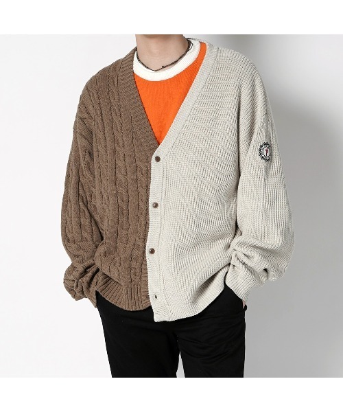 ARROWS ファッション STUDIO SEVEN Vネックカーディガン