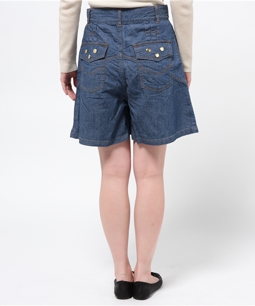 SUNAOKUWAHARA(スナオクワハラ)の「C/Lデニム(その他パンツ・レディース・ブルー/ネイビー・S size/M size)」の4枚目の写真