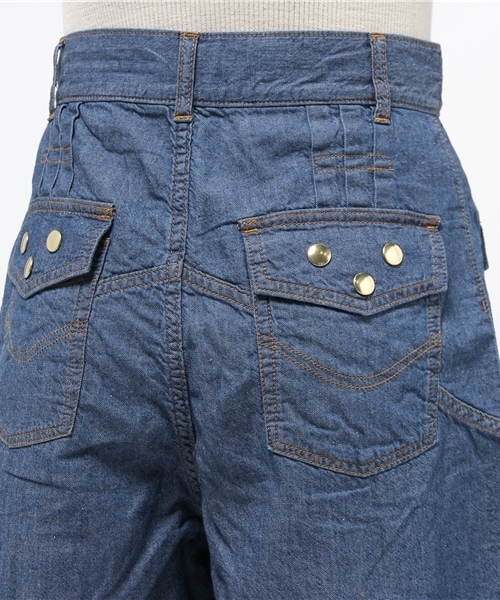 SUNAOKUWAHARA(スナオクワハラ)の「C/Lデニム(その他パンツ・レディース・ブルー/ネイビー・S size/M size)」の6枚目の写真