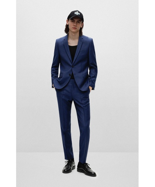 HUGO（ヒューゴ）の「サイバーバグプリント メッシュ ベースボールキャップ（キャップ・メンズ・ブラック・ONESIZE）」の6枚目の写真