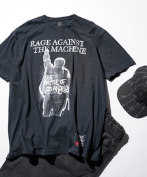 THRIFTY LOOK（スリフティールック）の「THRIFTY LOOK / スリフティールック "RAGE AGAINST THE MACHINE" TEE レイジアゲインストザマシーン バンドTシャツ バンT（Tシャツ/カットソー）」