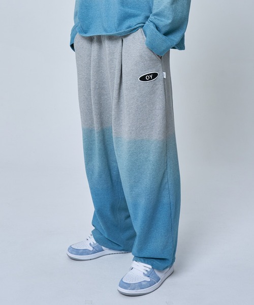 OY/オーワイ』GRADATION LOGO PANTS/グラデーションロゴ TUCK その他 OY/オーワイ』GRADATION LOGO PANTS/グラデーションロゴ TUCK その他