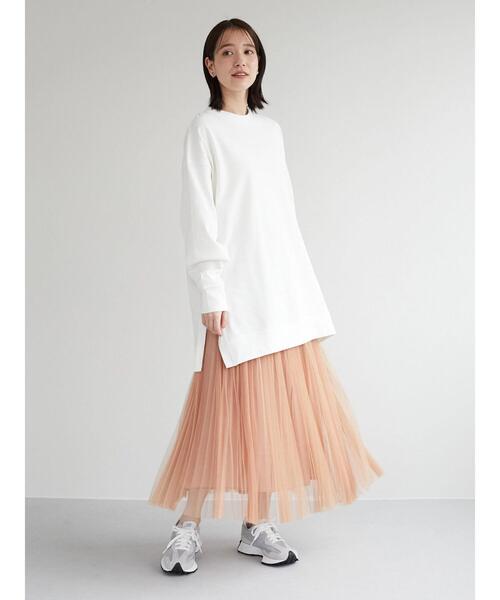 Furryrate(ファーリーレート)の「・furry rate プリーツチュールスカート(スカート・レディース・ピンク/イエロー/グリーン・FREE)」の15枚目の写真