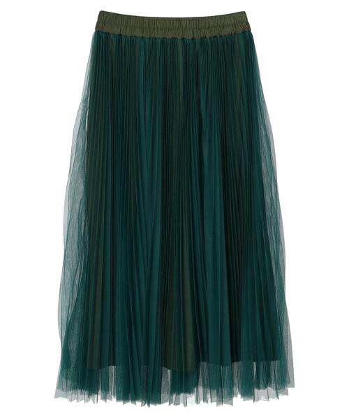 Furryrate(ファーリーレート)の「・furry rate プリーツチュールスカート(スカート・レディース・ピンク/イエロー/グリーン・FREE)」の17枚目の写真