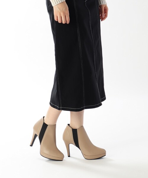 ESPERANZA(エスペランサ)の「サイドゴアブーティ(ブーツ・レディース・ブラック/こしょう色系・LL/S/M/L)」の12枚目の写真