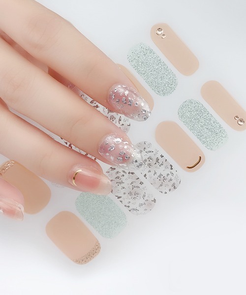 Doux Belle（ドゥーベル）の「貼るだけ 3Dネイルシール（ネイルシール/ネイルチップ・レディース・X/G/その他23/その他11/T/U/Y/O/I/R/その他19/その他31/S/その他6/L/Q/その他3/C/その他4/その他8/その他27/J/その他17/A/その他28/W/その他12/その他7/その他26/その他15/M/その他13/その他10/Z/その他18/その他25/E/その他9/V/その他22/その他24/P/その他5/B/D/その他21/H/その他20/その他30/その他16/F/その他29/その他1/K/その他2/N・FREE）」の9枚目の写真