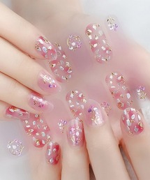 貼るだけ 3Dネイルシール