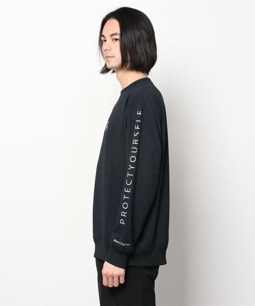 Back Channel（バックチャンネル）の「DRY CREW SWEAT（スウェット・メンズ・オフホワイト/ブラック/オリーブドラブ・LARGE/MEDIUM/XX-LARGE/SMALL/X-LARGE）」の4枚目の写真