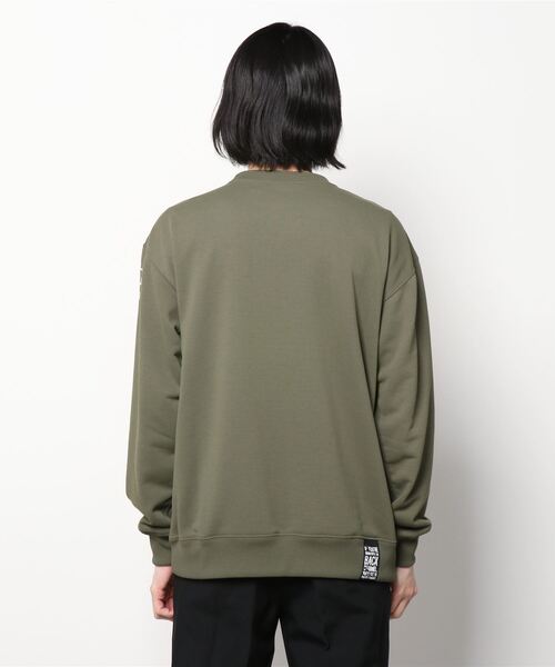Back Channel（バックチャンネル）の「DRY CREW SWEAT（スウェット・メンズ・オフホワイト/ブラック/オリーブドラブ・LARGE/MEDIUM/XX-LARGE/SMALL/X-LARGE）」の6枚目の写真