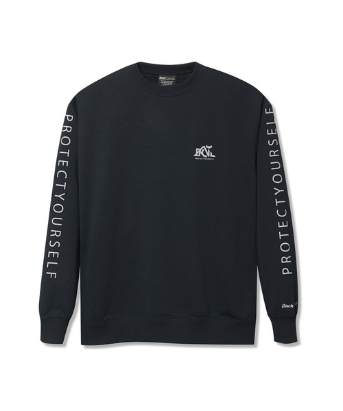 Back Channel（バックチャンネル）の「DRY CREW SWEAT（スウェット・メンズ・オフホワイト/ブラック/オリーブドラブ・LARGE/MEDIUM/XX-LARGE/SMALL/X-LARGE）」の3枚目の写真