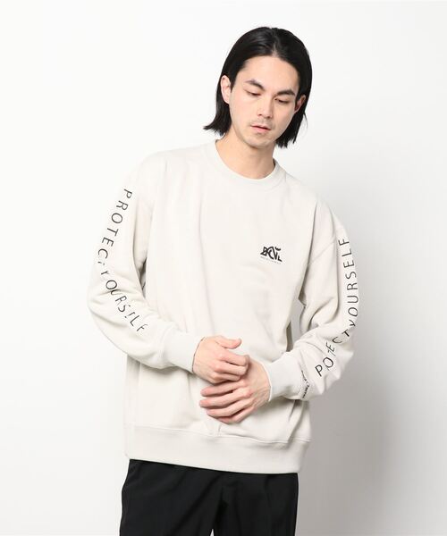 Back Channel（バックチャンネル）の「DRY CREW SWEAT（スウェット・メンズ・オフホワイト/ブラック/オリーブドラブ・LARGE/MEDIUM/XX-LARGE/SMALL/X-LARGE）」の10枚目の写真