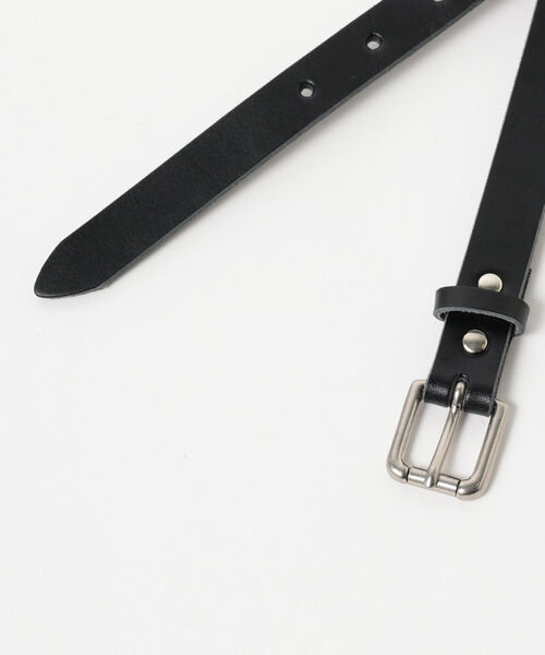 B:MING by BEAMS（ビーミングバイビームス）の「B:MING by BEAMS / レザー ナローベルト（ベルト・メンズ・ブラック/ネイビー・MEDIUM/LARGE）」の7枚目の写真