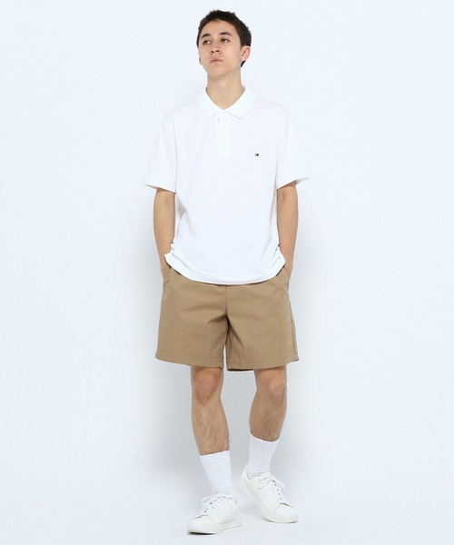 TOMMY HILFIGER（トミーヒルフィガー）の「バブルストラクチャースリムポロシャツ（ポロシャツ・メンズ・ホワイト/ブラック/ネイビー/ブルー・SMALL/MEDIUM/LARGE/X-LARGE）」の18枚目の写真