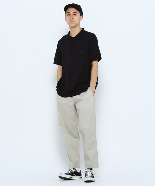 TOMMY HILFIGER（トミーヒルフィガー）の「バブルストラクチャースリムポロシャツ（ポロシャツ・メンズ・ホワイト/ブラック/ネイビー/ブルー・SMALL/MEDIUM/LARGE/X-LARGE）」の19枚目の写真