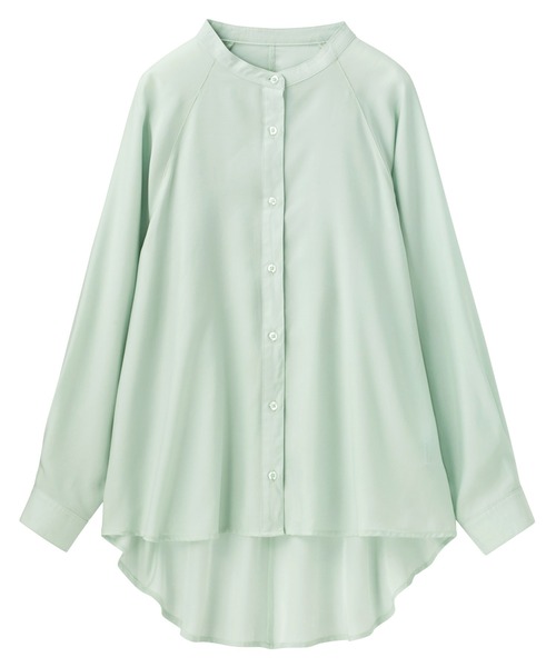 GeeRA(ジーラ)の「バックフリルブラウス(シャツ/ブラウス・レディース・オフホワイト/ライトグリーン・MEDIUM/LARGE)」の15枚目の写真