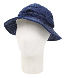 Orslow / オアスロウ：US NAVY HAT -DENIM/WHITE ST-：03-001-81W[STD]