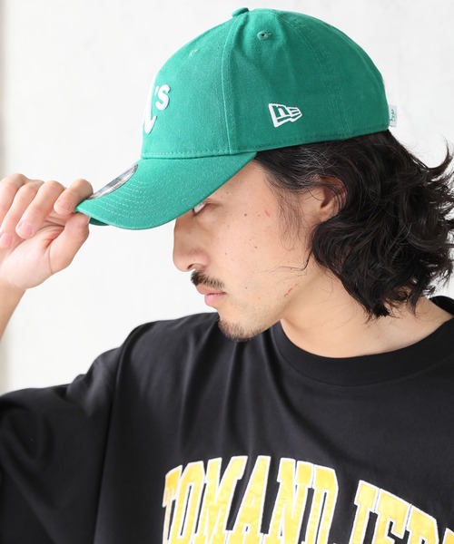 NEW ERA(ニューエラ)の「【NEW ERA/ニューエラ】9TWENTY(920) CORE CLASSIC コットン ロゴキャップ(キャップ・メンズ・グリーン・FREE)」の5枚目の写真