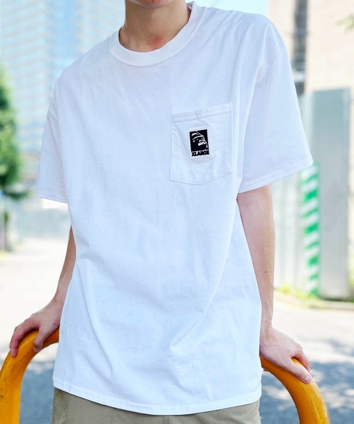 XLARGE（エクストララージ）の「【XLARGE】フロントロゴポケットTシャツ（Tシャツ/カットソー・メンズ・ホワイト/ブラック・S/M/L/XL）」の12枚目の写真