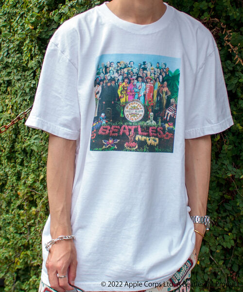 GOOD ROCK SPEED(グッドロックスピード)の「【GOOD ROCK SPEED/グッドロックスピード】別注オーバーサイズ ROCK TEE バンドTシャツ(Tシャツ/カットソー・メンズ・アッシュグレー/ピンク/グリーン/ホワイト系その他/ブラック系その他/ホワイト系その他2/ブラック系その他2/ブラック系その他3/ブラック系その他4・M/L)」の3枚目の写真