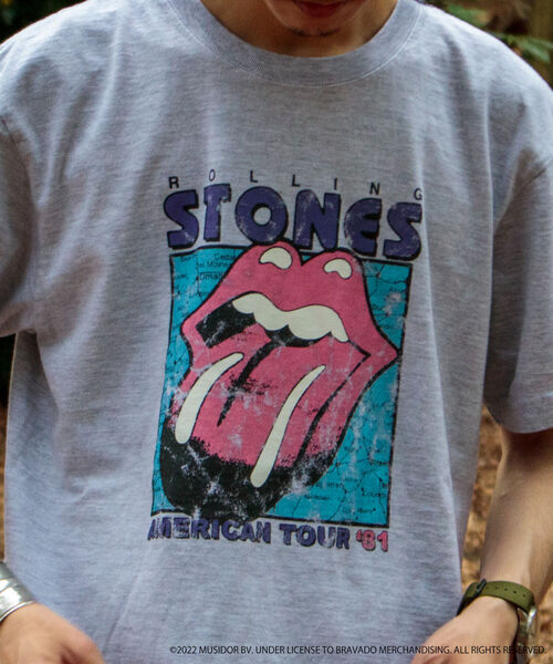 GOOD ROCK SPEED(グッドロックスピード)の「【GOOD ROCK SPEED/グッドロックスピード】別注オーバーサイズ ROCK TEE バンドTシャツ(Tシャツ/カットソー・メンズ・アッシュグレー/ピンク/グリーン/ホワイト系その他/ブラック系その他/ホワイト系その他2/ブラック系その他2/ブラック系その他3/ブラック系その他4・M/L)」の8枚目の写真