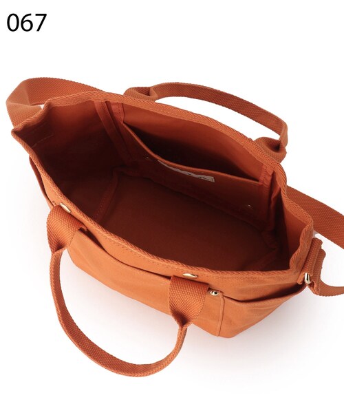 SHOO・LA・RUE（シューラルー）の「◆【目隠しフラップ】キャンバスパイピングトート（トートバッグ・レディース・ナチュラル/ベージュ/オレンジ・00）」の7枚目の写真