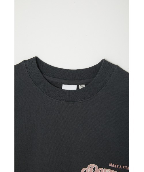 MOUSSY（マウジー）の「MAKE A FILM PHOTO Tシャツ（Tシャツ/カットソー・レディース・ホワイト/ライトブラック/キナリ・FREE）」の10枚目の写真