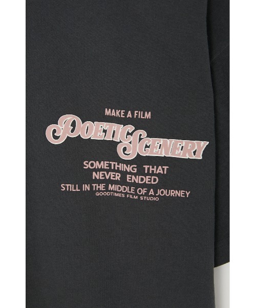 MOUSSY（マウジー）の「MAKE A FILM PHOTO Tシャツ（Tシャツ/カットソー・レディース・ホワイト/ライトブラック/キナリ・FREE）」の14枚目の写真