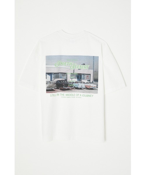 MOUSSY（マウジー）の「MAKE A FILM PHOTO Tシャツ（Tシャツ/カットソー・レディース・ホワイト/ライトブラック/キナリ・FREE）」の8枚目の写真