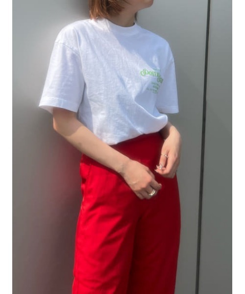 MOUSSY（マウジー）の「MAKE A FILM PHOTO Tシャツ（Tシャツ/カットソー・レディース・ホワイト/ライトブラック/キナリ・FREE）」の21枚目の写真