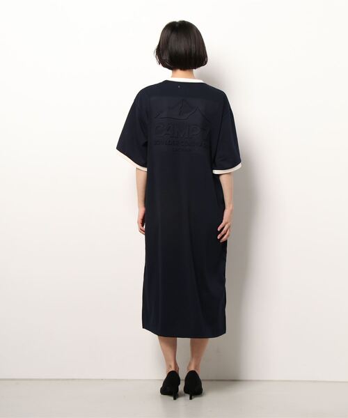 CAMP7（キャンプセブン）の「【CAMP7】バックエンボスワンピース（ワンピース・レディース・パープル/ネイビー・L/M）」の5枚目の写真
