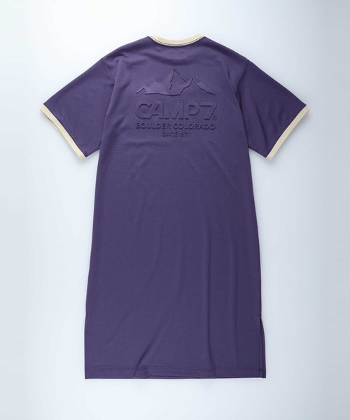 CAMP7（キャンプセブン）の「【CAMP7】バックエンボスワンピース（ワンピース・レディース・パープル/ネイビー・L/M）」の15枚目の写真