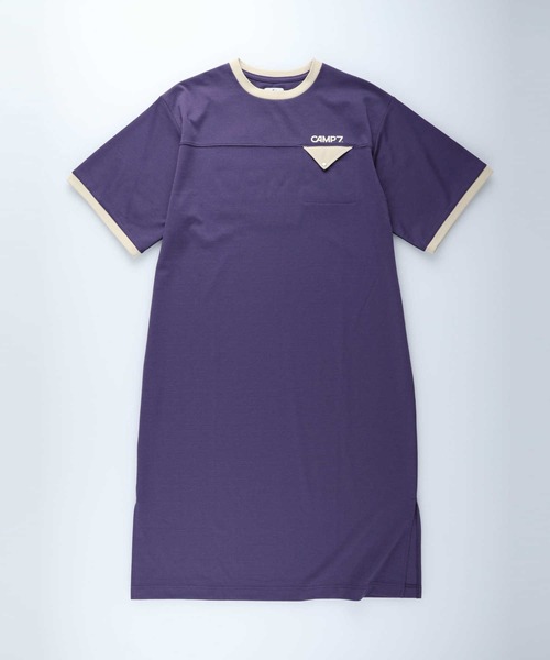 CAMP7（キャンプセブン）の「【CAMP7】バックエンボスワンピース（ワンピース・レディース・パープル/ネイビー・L/M）」の16枚目の写真