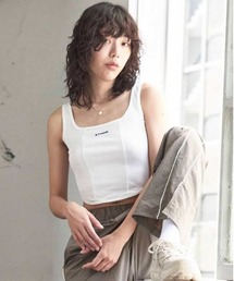 atmos pink | atmos pink リブタンク(タンクトップ)