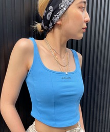 atmos pink | atmos pink リブタンク(タンクトップ)