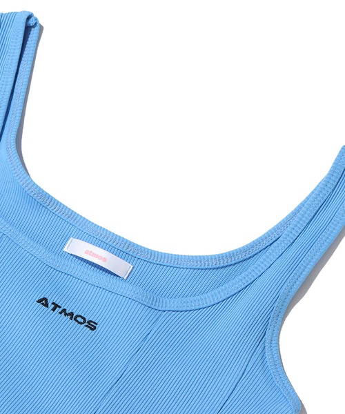 atmos pink(アトモスピンク)の「atmos pink リブタンク(タンクトップ・レディース・ホワイト/ブラック/ブルー・FREE)」の16枚目の写真