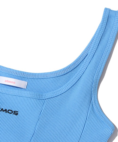 atmos pink(アトモスピンク)の「atmos pink リブタンク(タンクトップ・レディース・ホワイト/ブラック/ブルー・FREE)」の18枚目の写真