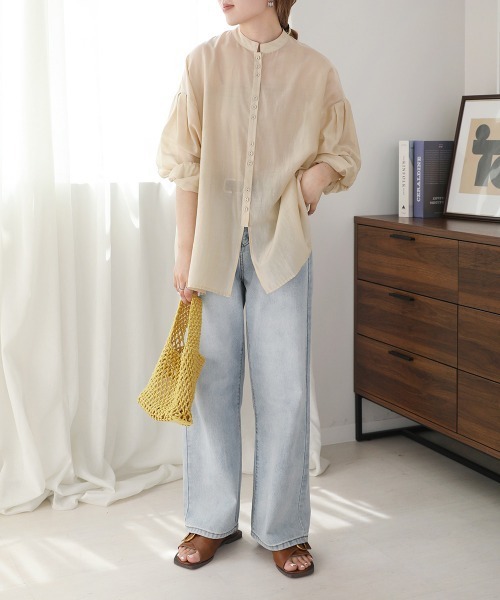 Bab（バブ）の「手編みミニハンドバッグ（ハンドバッグ・レディース・ブラック/ベージュ/イエロー/ブルー/グリーン・ONESIZE）」の19枚目の写真