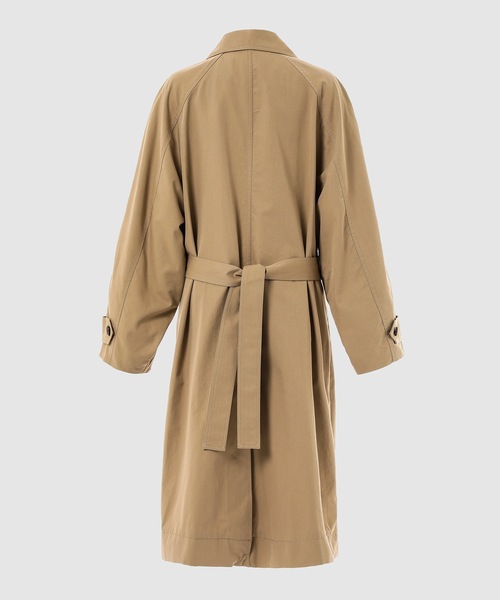 LOW CLASSIC（ロウ　クラシック）の「NEW ARMHOLE TRENCH COAT（トレンチコート・レディース・ベージュ・S/M）」の5枚目の写真