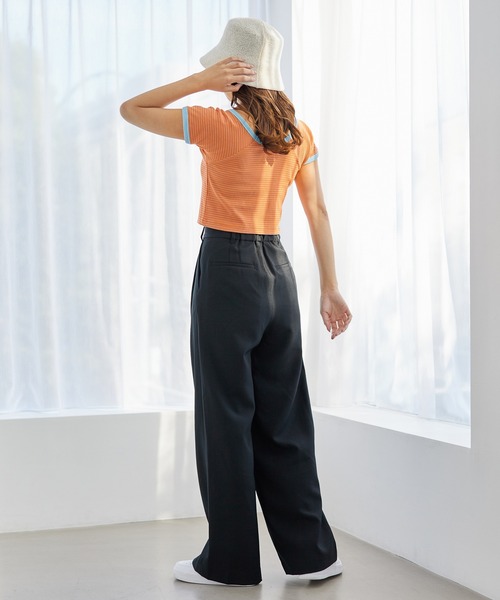 Heather（ヘザー）の「サーモチューリップHAT　342791（ハット・レディース・ブラック/アイボリー・ONE SIZE）」の13枚目の写真